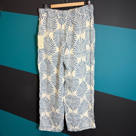 NWT Joie Linen Pants size Large 100% linen - Picture 5 of 10